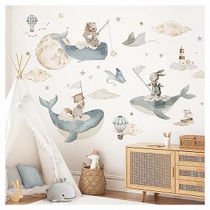 Наклейка на стену Little Deco Underwater World DL5074 XL - Фото 1