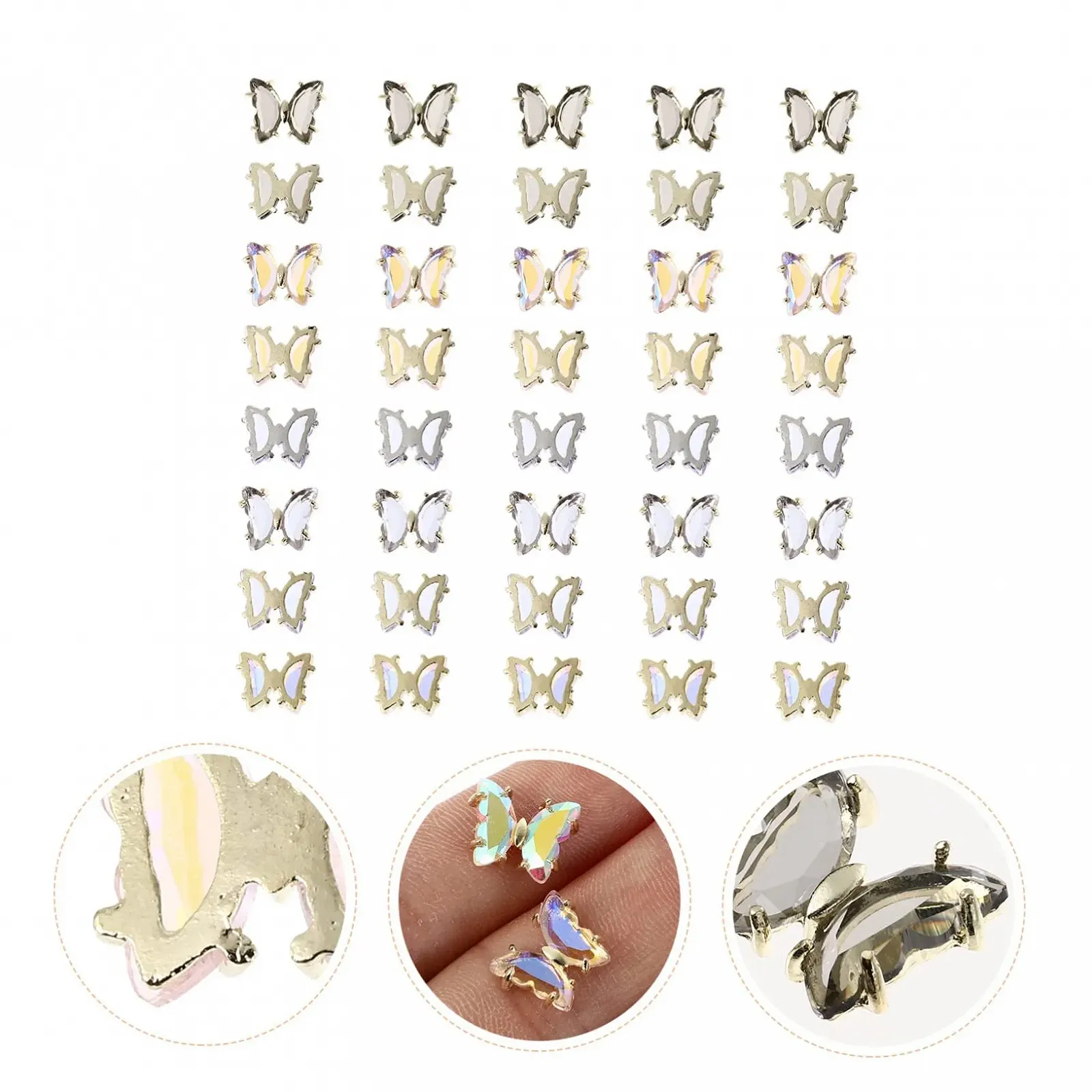 3D Аксесуари для нігтів Healvian, 1Стрази, фото №7