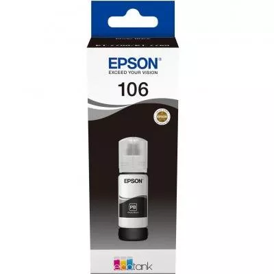 Контейнер с чернилами EPSON L7160/L7180 black (C13T00R140), фото №1