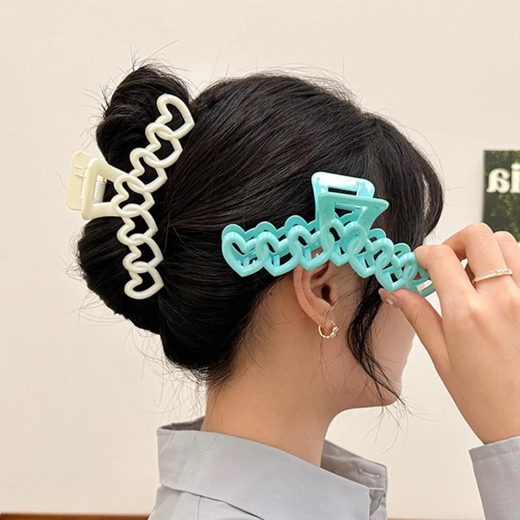 Заколка для волос Yjcnelcr Сердцевидная для женщин, фото №5 Заколка для волос Yjcnelcr Сердцевидная для женщин, фото №5