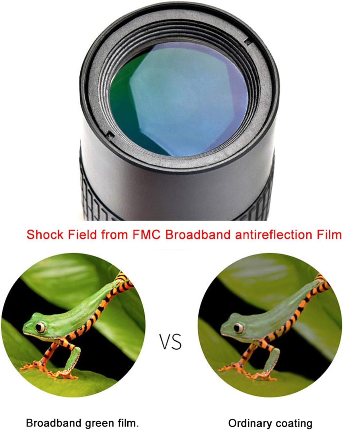 Монокуляр 10–300 x 40 мм HD водонепроникний, фото №5