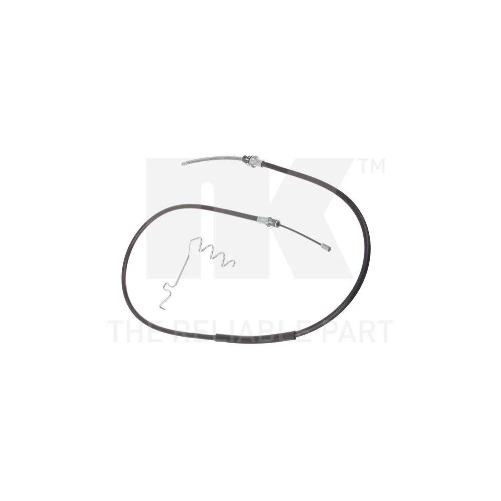 Трос стоянкового гальма NK 9025130 для FORD лівий, фото №1