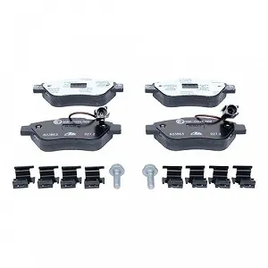 Комплект гальмівних колодок дискового гальма ATE 13.0460-3863.2 для CITROËN FIAT PEUGEOT synthetic.ua - Фото 1