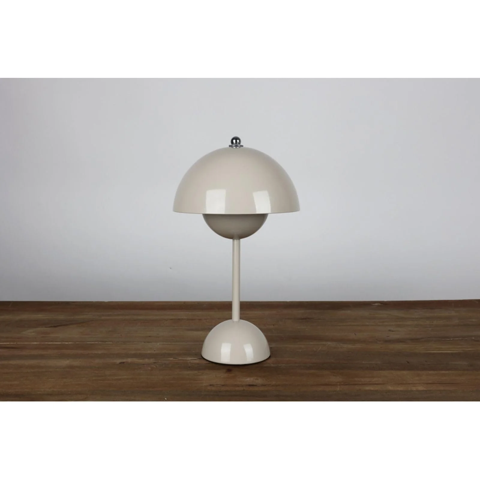 Настільна лампа BURI Wireless Metal LED Touch USB 18х30 см Mushroom, фото №2