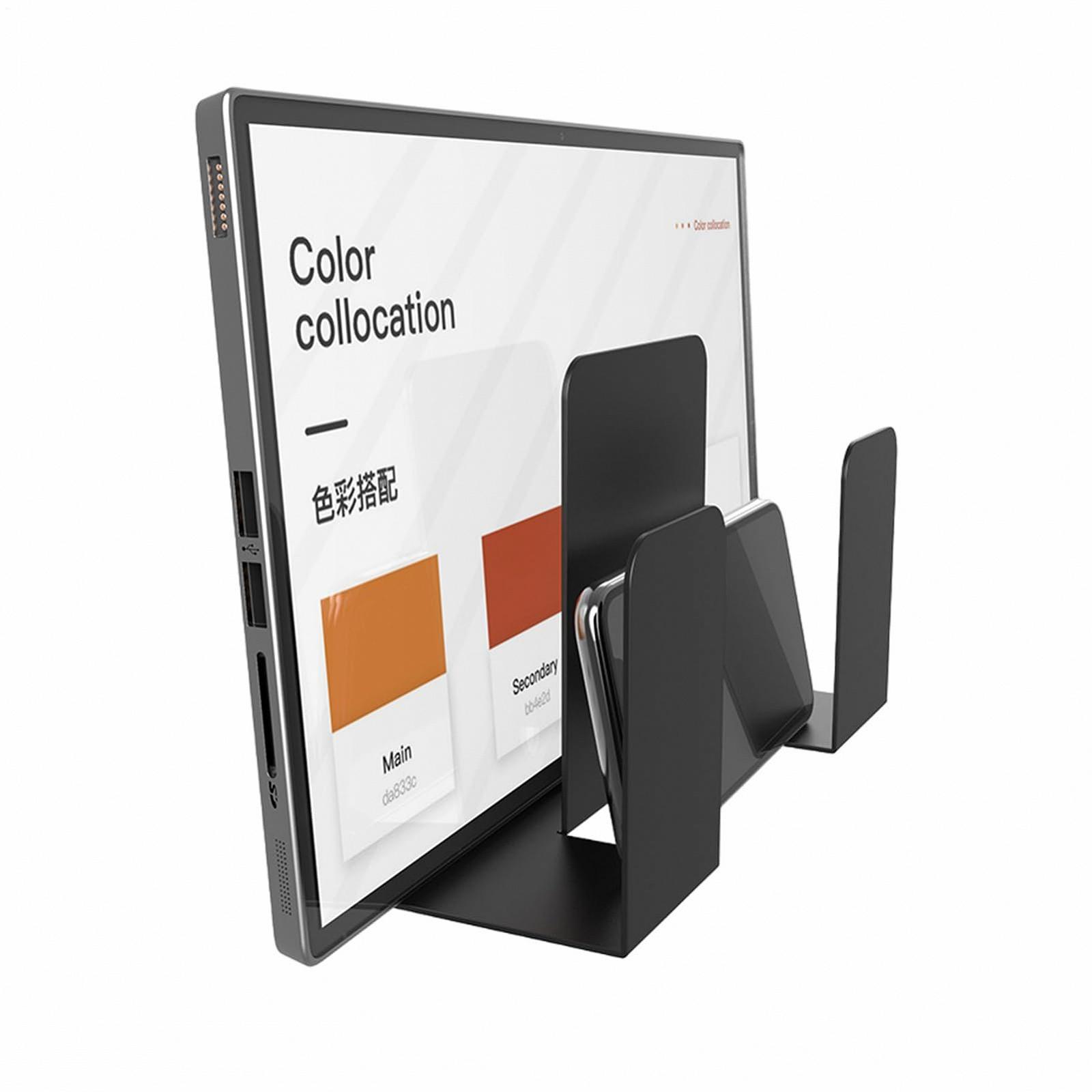 Настенный держатель для компьютерной клавиатуры, органайзер для дисплея и планшета, держатель для кабеля и ноутбука, настенное крепление для хранения дома и в офисе, фото №1 Настенный держатель для компьютерной клавиатуры, органайзер для дисплея и планшета, держатель для кабеля и ноутбука, настенное крепление для хранения дома и в офисе, фото №1