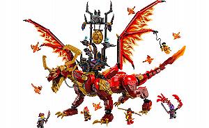 Конструктор Лего LEGO NINJAGO Перводракон движения (71822) synthetic.ua - Фото 1