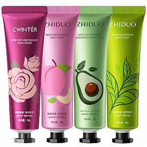 Крем для рук Набор, Увлажняющий крем для рук для очень сухой кожи рук, Нежирный, Увлажняющий, Фруктово-цветочный аромат, Мультиупаковка, Набор лосьонов для ухода за руками для женщин - Фото 1