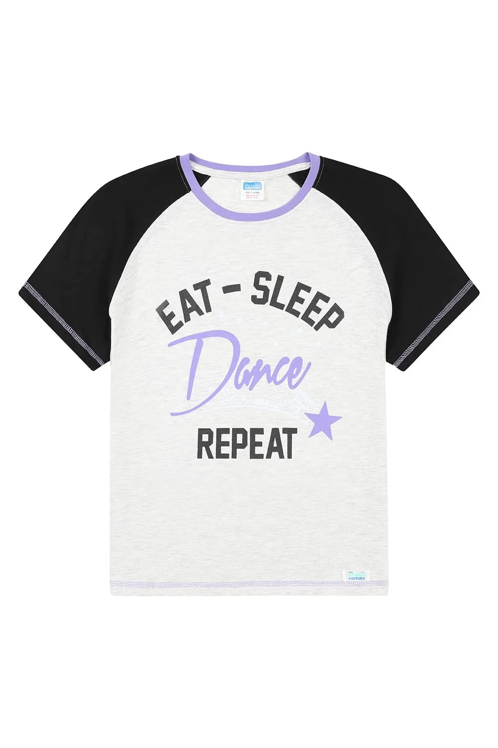 Комплект пижамы для девочек Eat Sleep Dance Repeat Star, фото №2 Комплект пижамы для девочек Eat Sleep Dance Repeat Star, фото №2