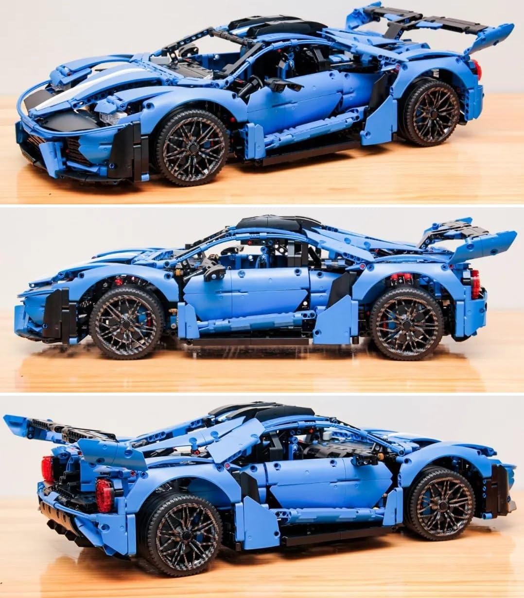 Набор Le Mansory Forde GT Модель Автомобиля 1:8 3624 детали, фото №7