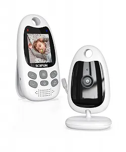 Відеоняня BOIFUN VB610 Portable 2,0" 720p VOX Night Vision Temperature Sensor - Фото 1