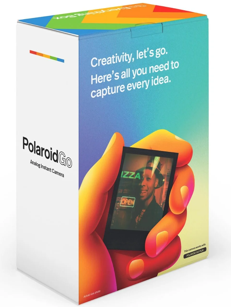 Фотокамера мгновенной печати Polaroid Go Everything Box Black, фото №8 Фотокамера мгновенной печати Polaroid Go Everything Box Black, фото №8