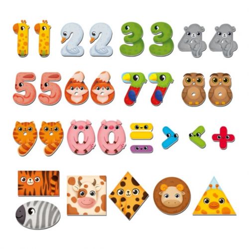 Гра розвиваюча Vladi Toys магнітна Диво-математика Цифри та фігури VT5411-19 [tsi246274-TSI], фото №2