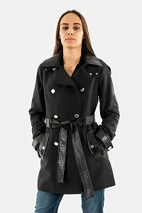 Тренчкот Morgan з капюшоном synthetic.ua - Фото 1