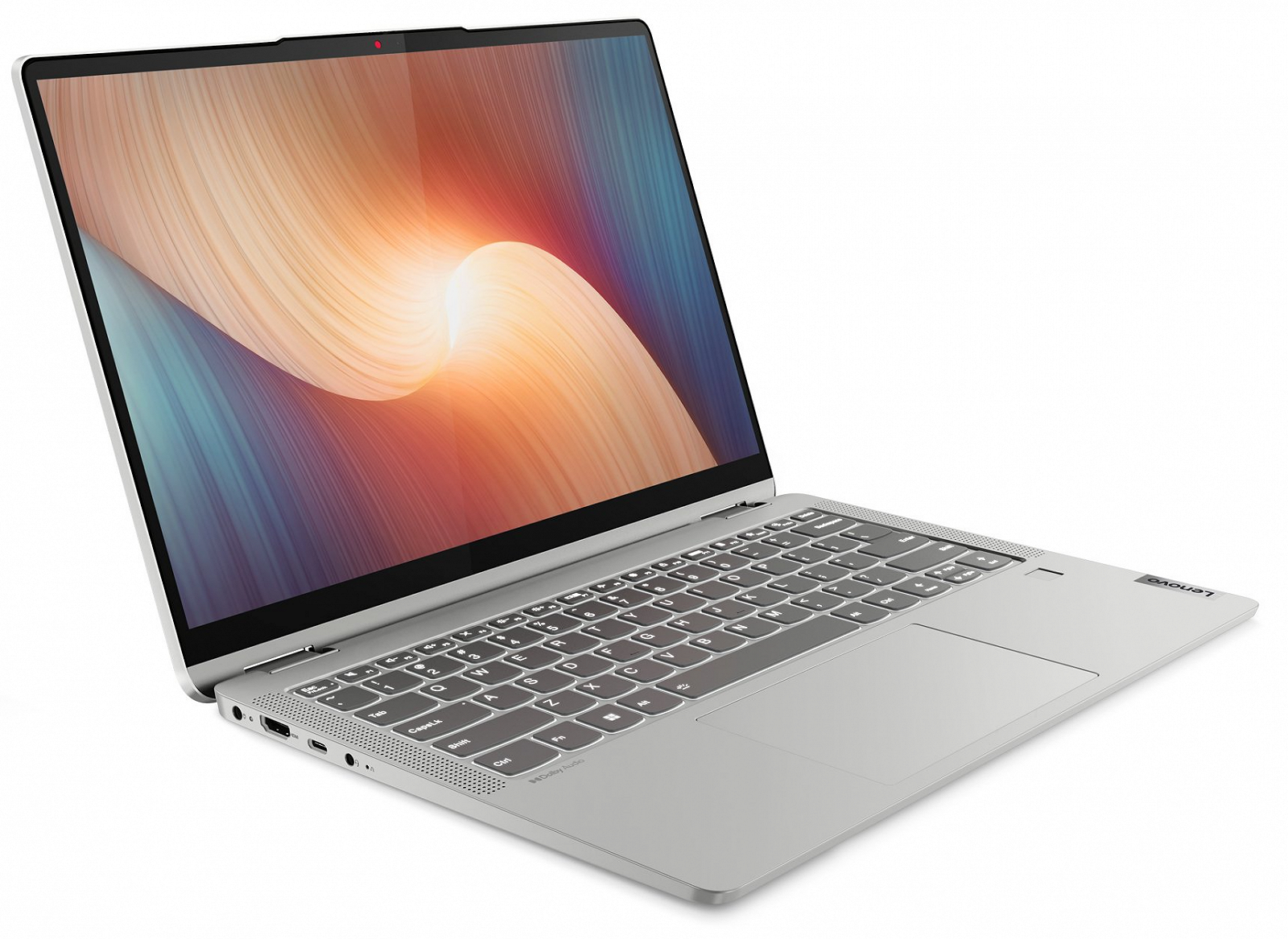 Ноутбук 14" Lenovo IdeaPad Flex 5 14ALC7 AMD Ryzen 5 5500U RAM 8GB SSD 512GB 10год батарея Win11 Алюмінієвий корпус (UKR), фото №6