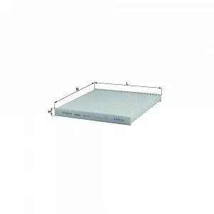 Фільтр салону KNECHT LA 107 для VOLVO для автомобілів з кондиціонером - Фото 1