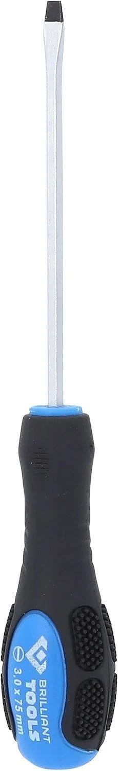 Викрутка шліцьова Brilliant Tools BT034801 з ударним ковпачком 3.0 мм, фото №1