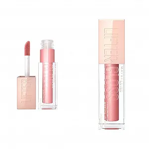 Набор блесков для губ Maybelline New York Lifter Gloss 006 Reef (Розовый) и 003 Moon (Розовый), 2 x 5.4 мл - Фото 1