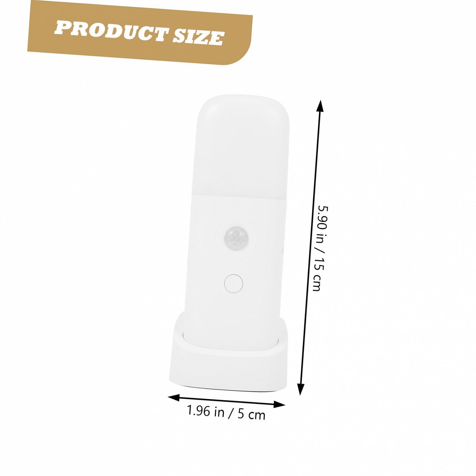 Лампа HOMSFOU Smart Body Sensor Lamp Нічна Смарт-підсвітка тіла Маленька Смарт-лампа тіла Проста приліжкова лампа Смарт-підсвітка тіла, фото №3