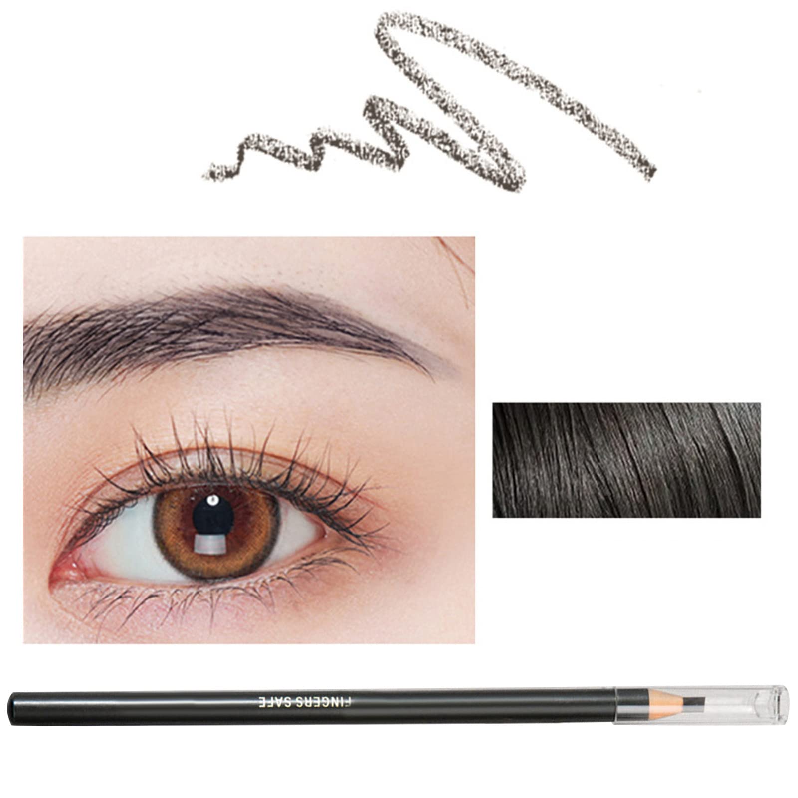 Карандаш для бровей E для рисования стойкий натуральный цвет (One Size), фото №3 Карандаш для бровей E для рисования стойкий натуральный цвет (One Size), фото №3