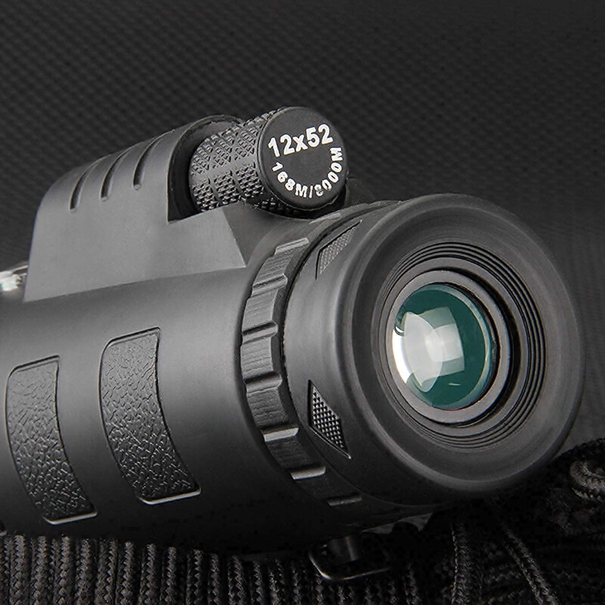 Монокуляр Telezoom 12X50 FMC-объектив/Bak4 Водонепроницаемый, фото №6