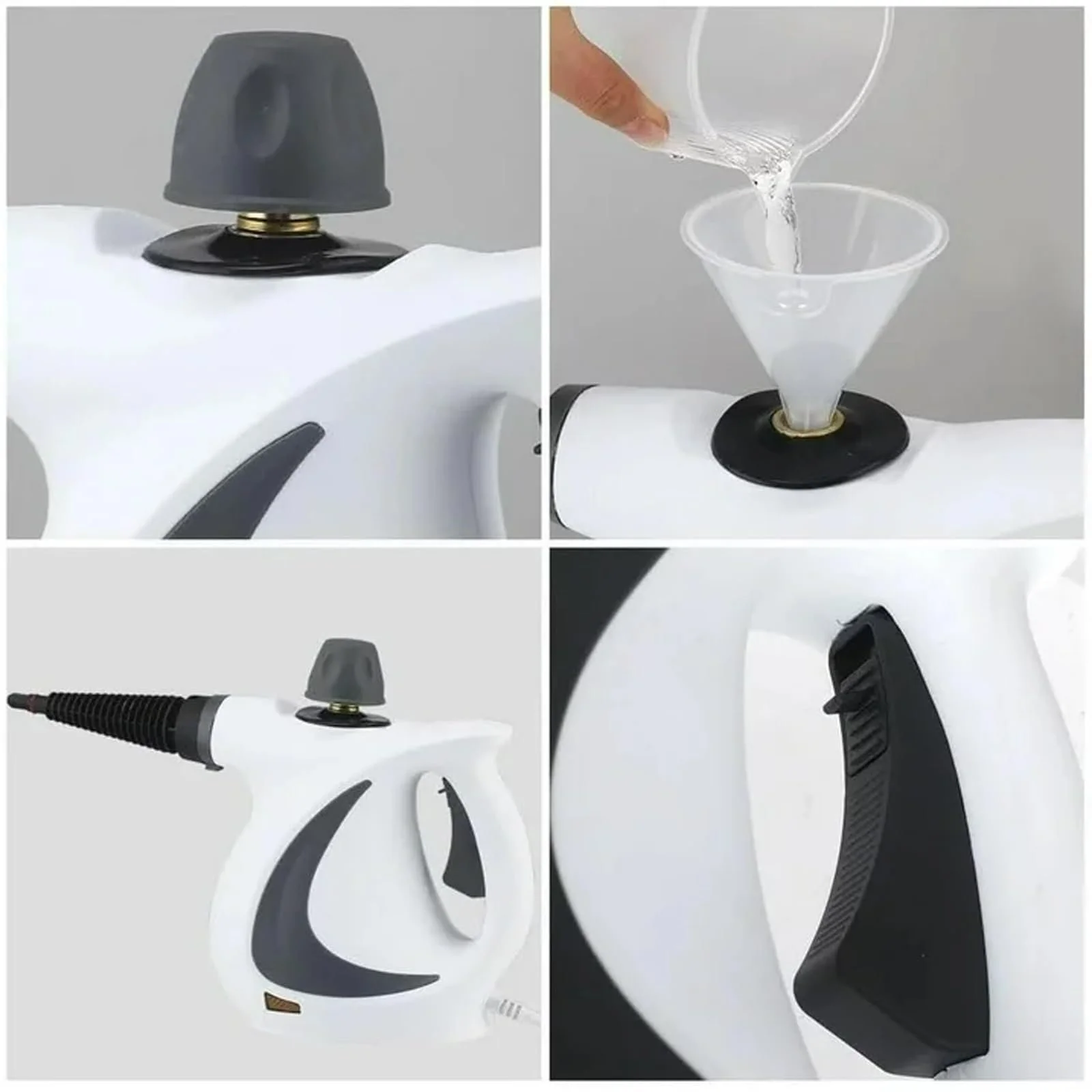 Пароочисник ручний Comdaliy 1050 Вт 3,2 бар червоний, фото №8