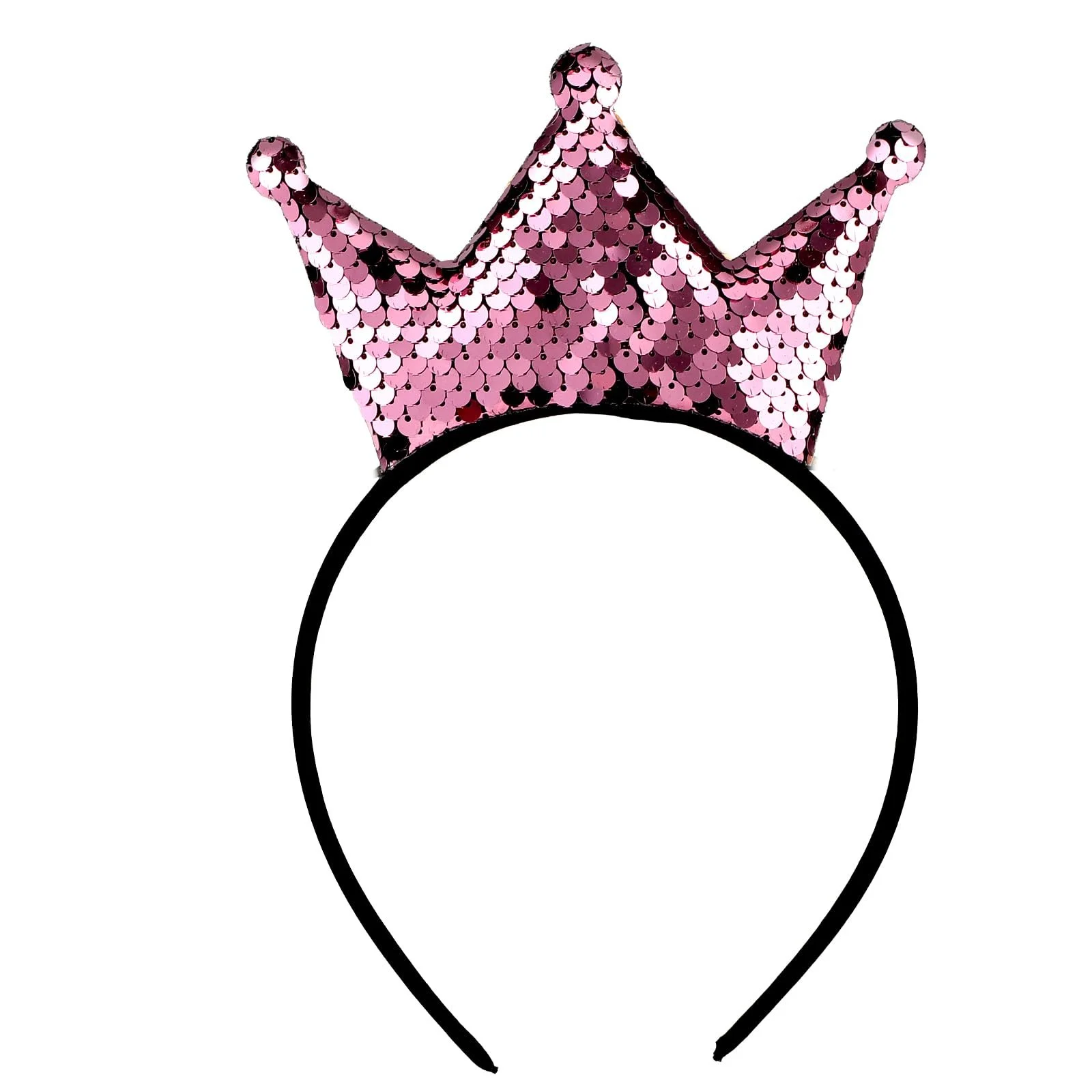 Обруч для волосся Корона з блискітками WLLHYF, фото №1