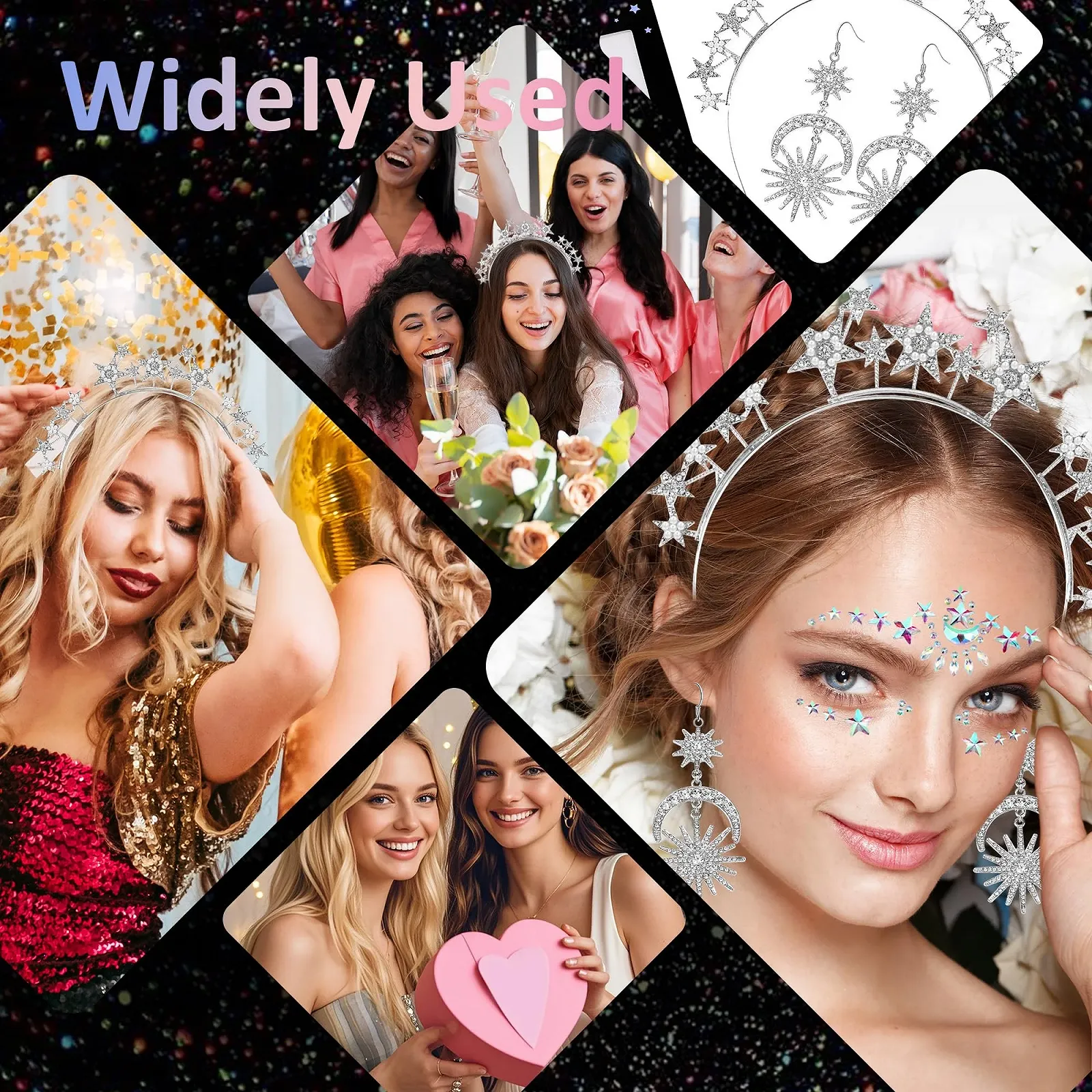 Обруч на голову YiliYa для карнавальної вечірки, фото №7