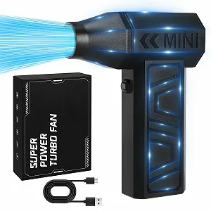 Электрическая воздуходувка 100 000 RPM 4000 мАч Type-C 220 г - Фото 1