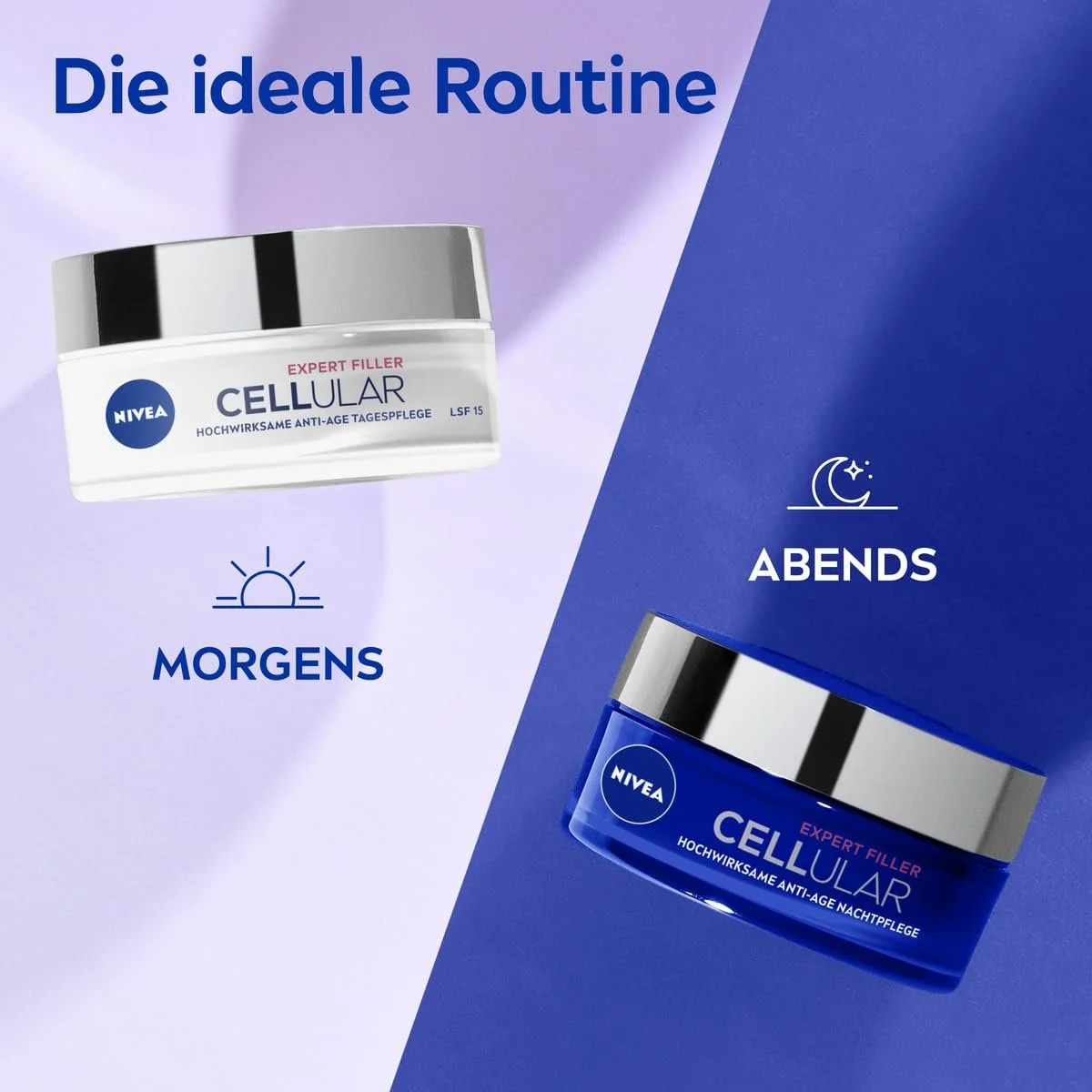Денний крем NIVEA Cellular Expert Filler антивіковий SPF 15 екстра-зміцнюючий з ефектом наповнення 50 мл, фото №4