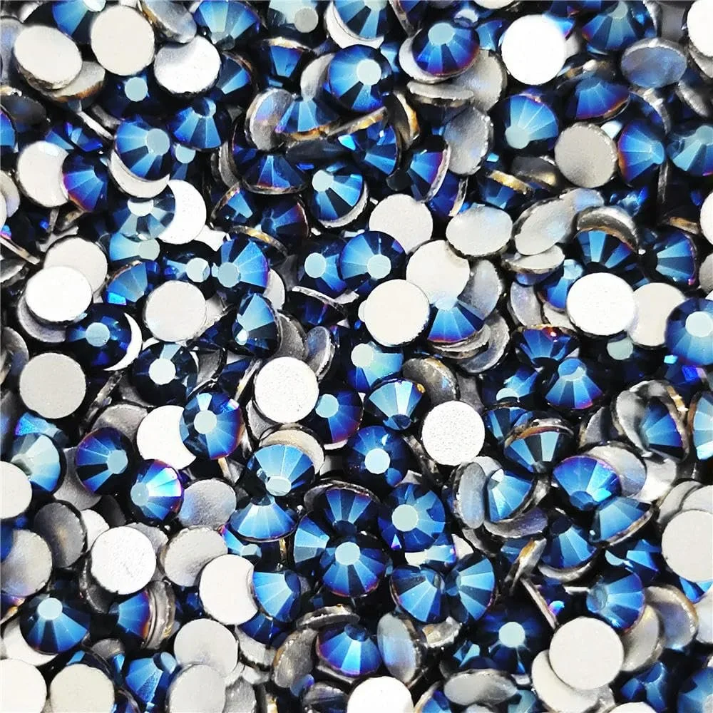 Стрази SS3~SS20 Світле скло SS16, 1440 шт, фото №1