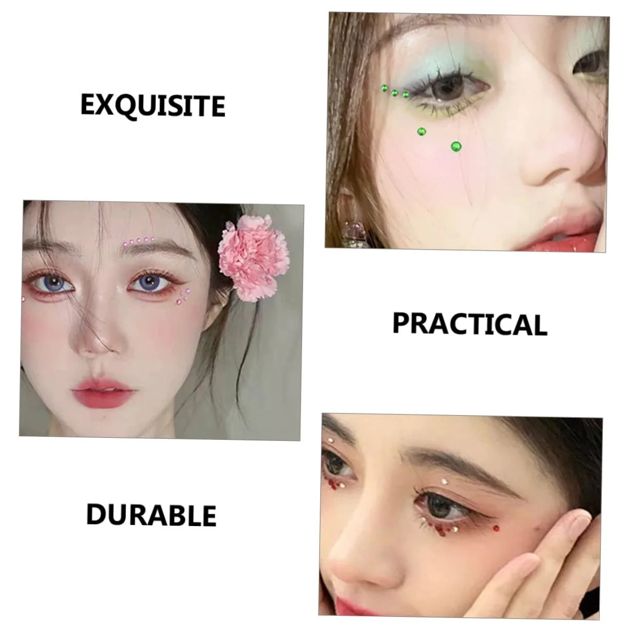 Самоклеючі кристали FRCOLOR 12 аркушів Різнокольорові, фото №5