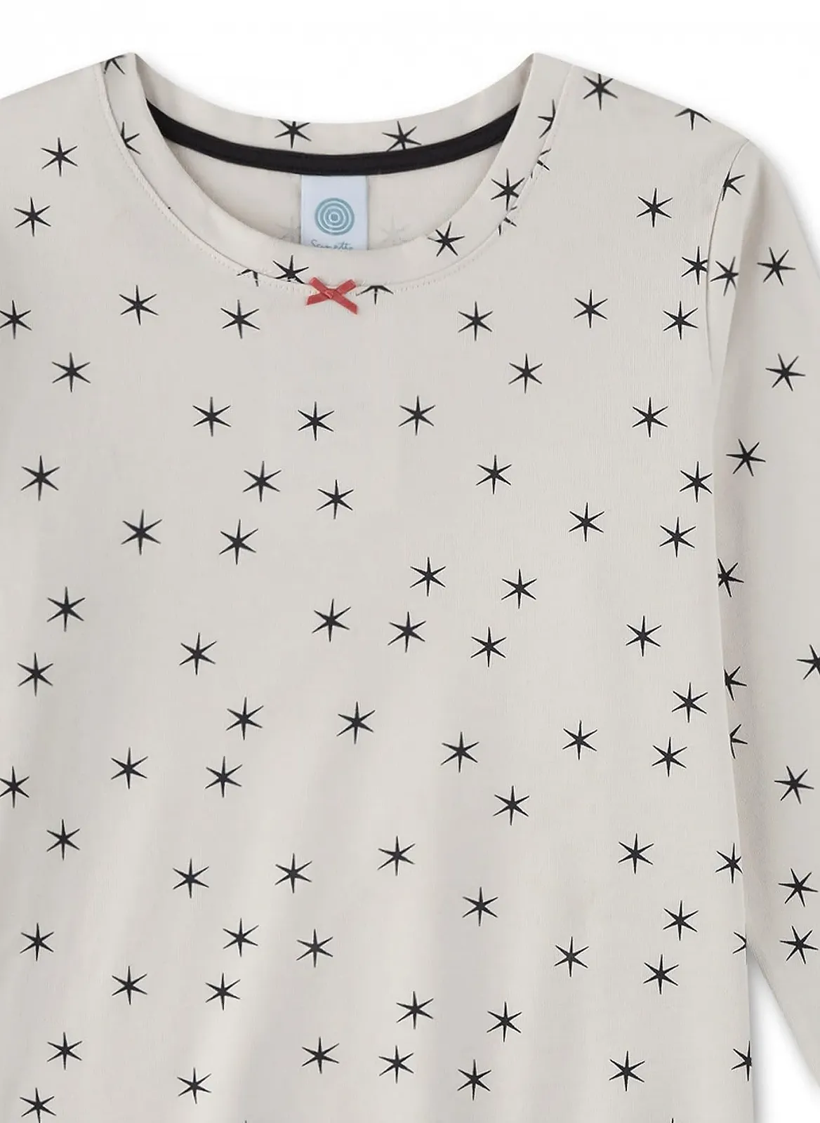 Пижама Sanetta для девочек бежевая, фото №3 Пижама Sanetta для девочек бежевая, фото №3