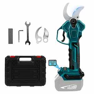 Акумуляторні електричні садові ножиці 45 мм діаметр різу, 21 V - Фото 1