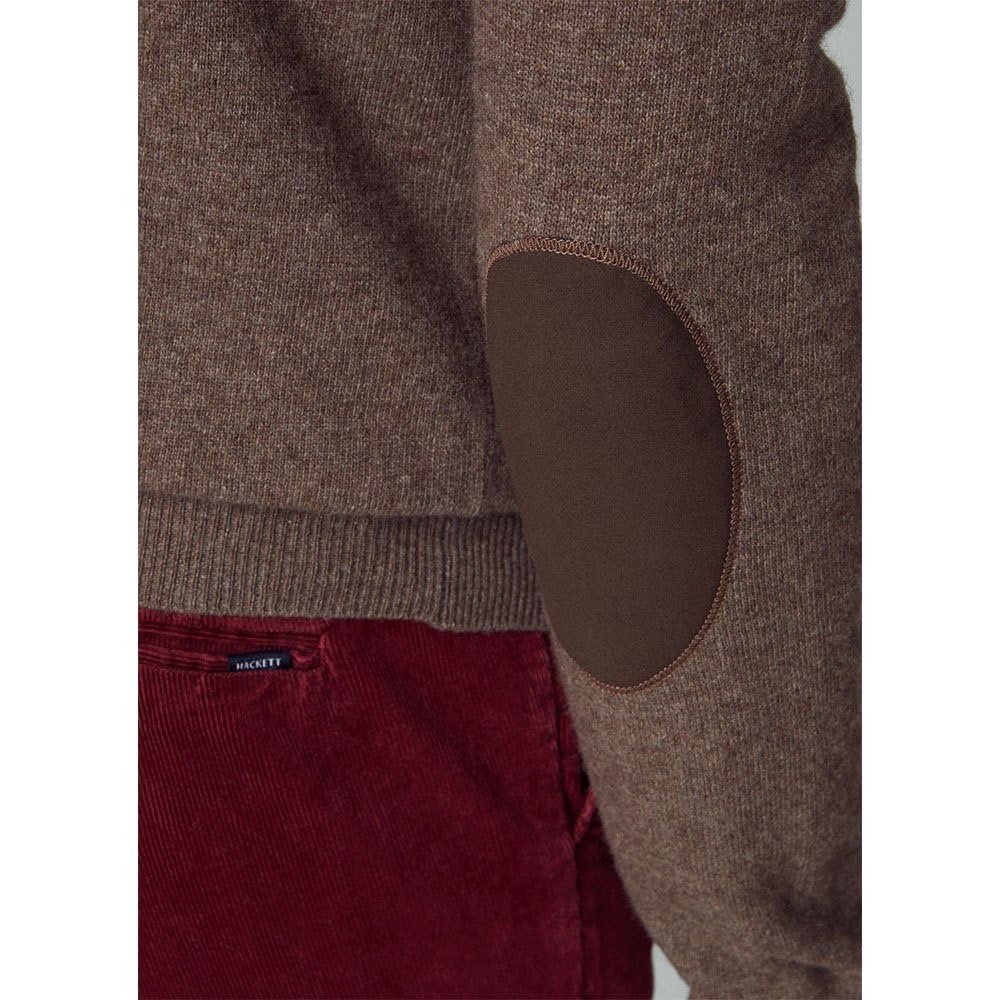 Чоловічий пуловер Hackett London Merino Cash Mix Crew, фото №7