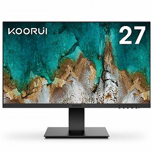 Монітор KOORUI 27N1 27 дюймів Full HD IPS 75Hz 5ms Чорний - Фото 1
