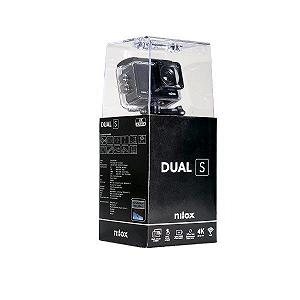 Экшн-камера Nilox Dual S / 170° / 4K/ 60fps / Водонепроницаемая / Черная synthetic.ua - Фото 1
