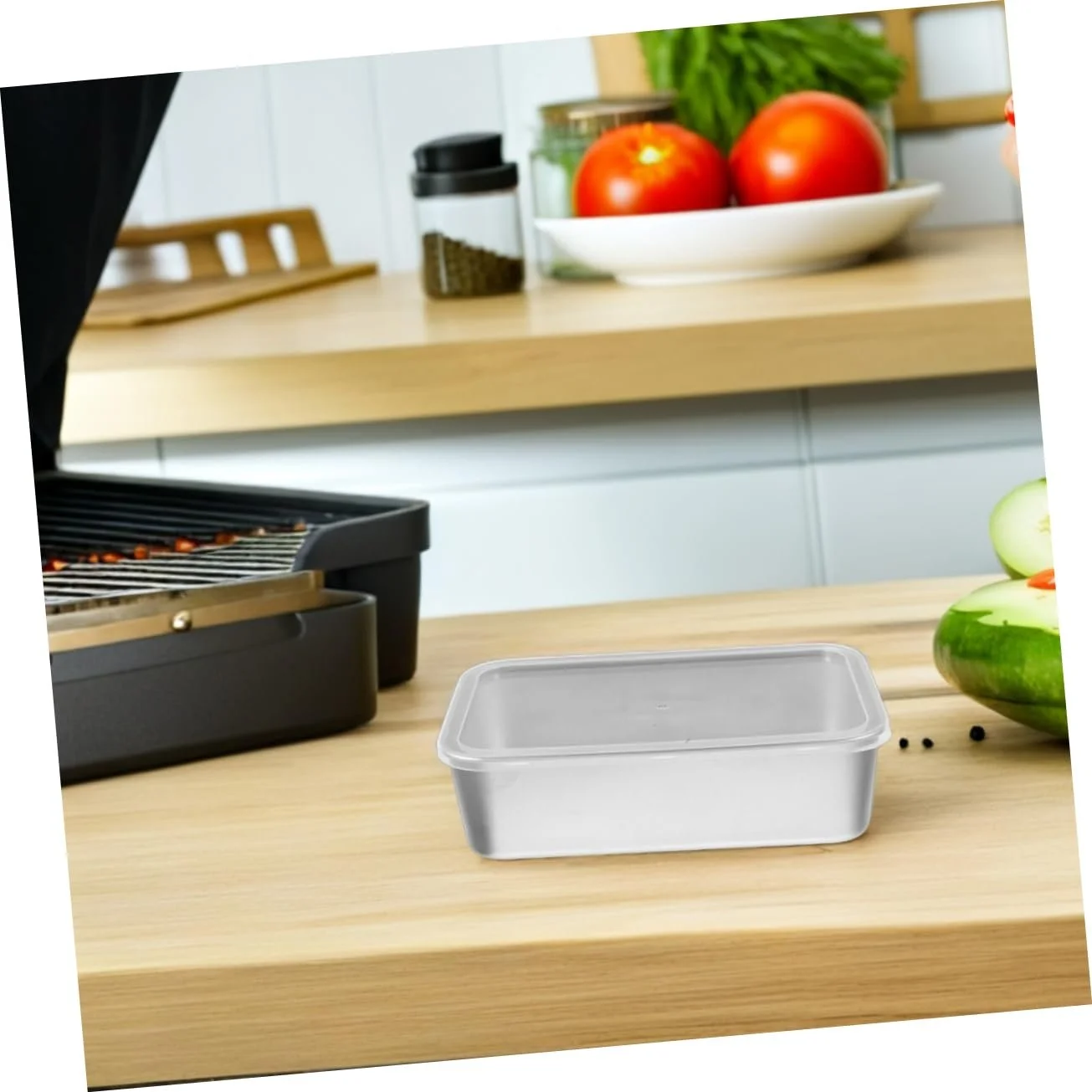 Форма для тирамису прямоугольная из нержавеющей стали с крышкой, фото №5 Форма для тирамису прямоугольная из нержавеющей стали с крышкой, фото №5