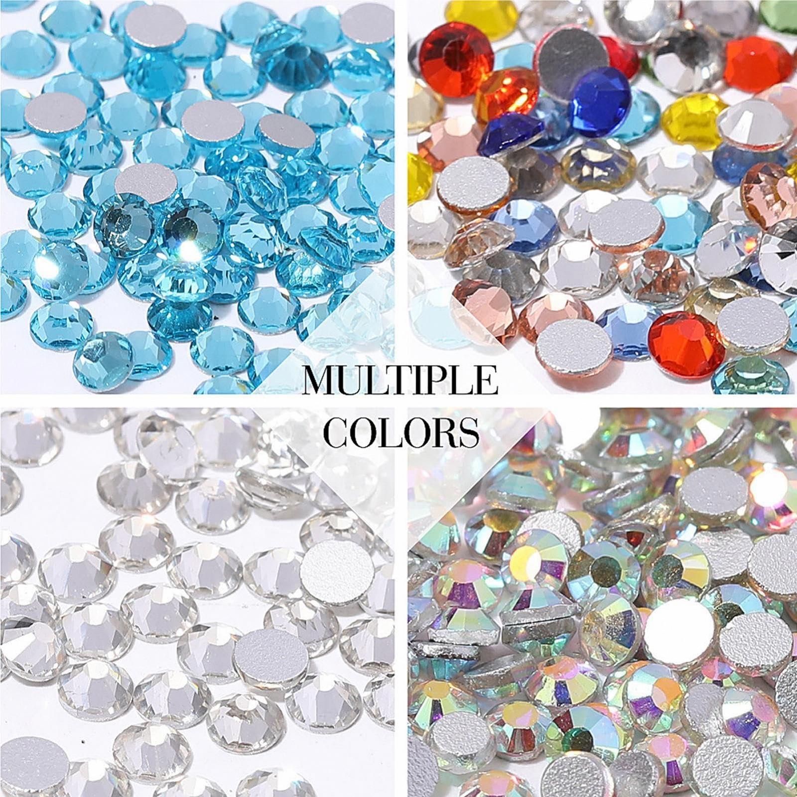 Стрази для нігтів, блискучі перлини, фото №6