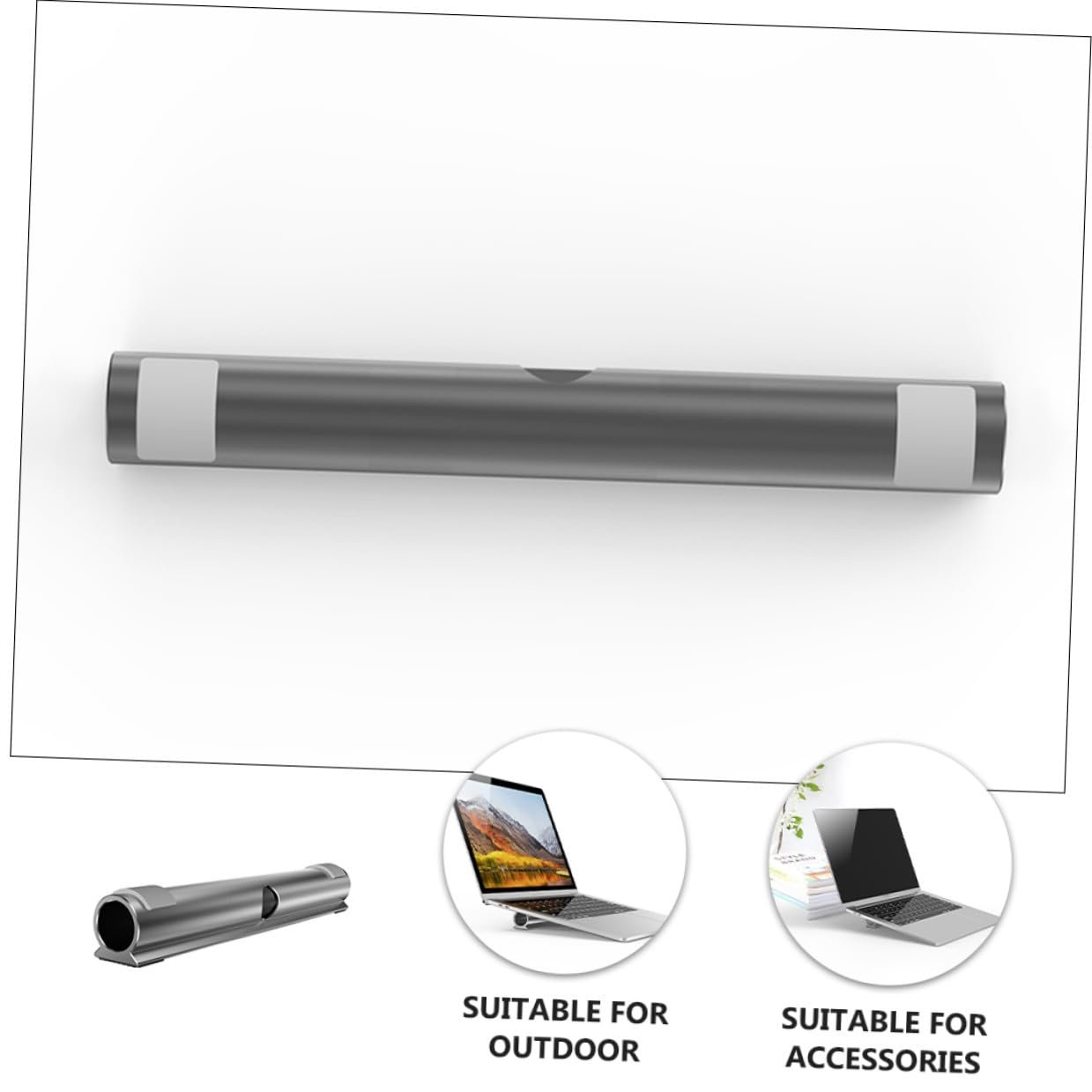 Підставка для ноутбука BESPORTBLE Алюмінієвий сплав Ергономічна похила Нековзна, фото №3