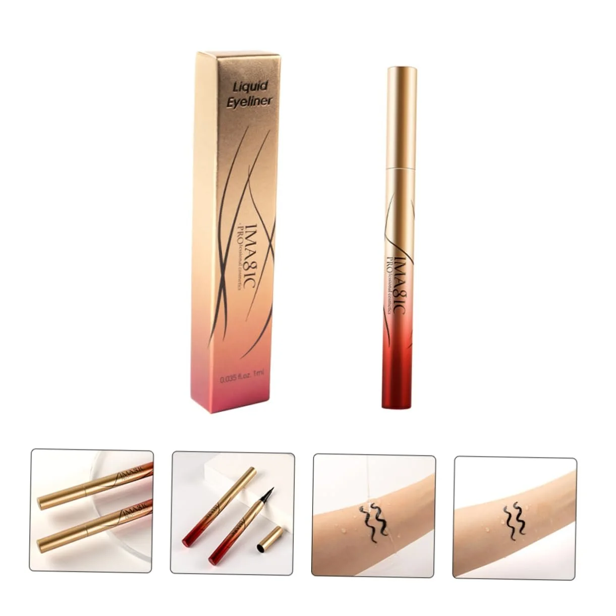 Рідка Підводка Angoily Чорний, фото №2