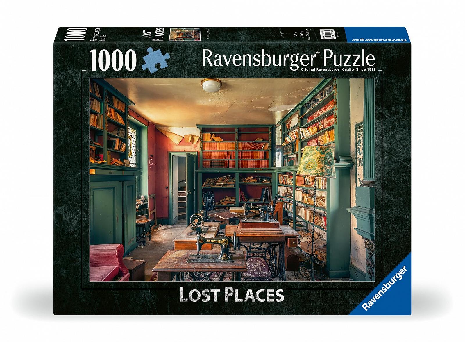 Пазл Ravensburger Lost Places Singer Library 12000180 1000 елементів, фото №2