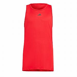 Майка adidas Club для девочек Better Scarlet 13-14 лет Красная - Фото 1