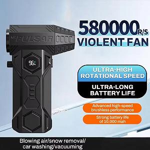 Турбовентилятор MR Pulsar X11 Turbo Jet Fan 580000 RPM c экраном Black - Фото 1