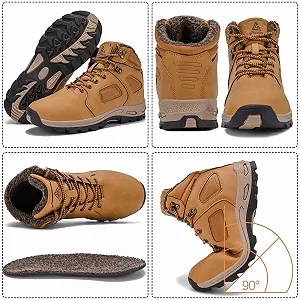 Мужские зимние ботинки Cykyggo, утепленные трекинговые synthetic.ua - Фото 1