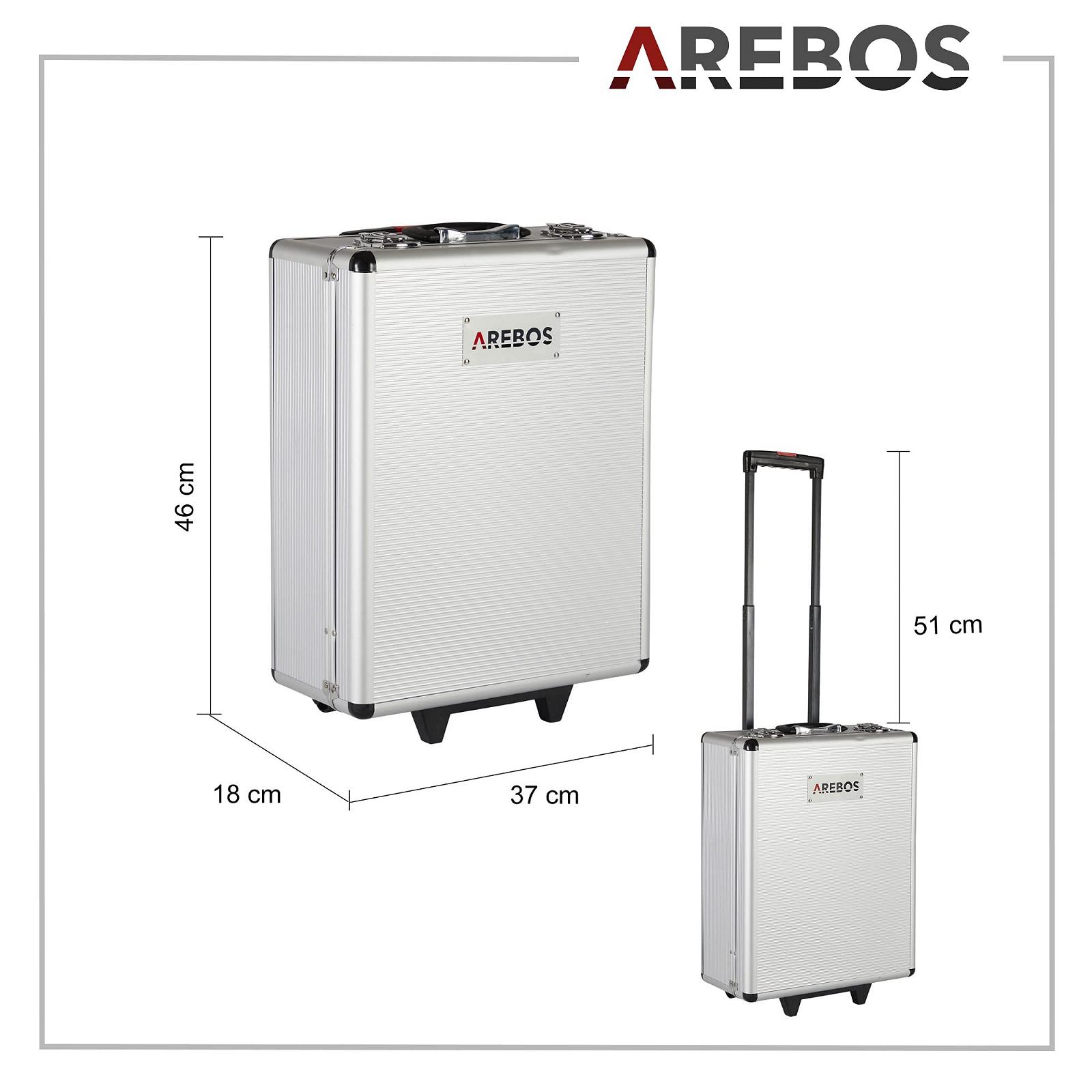 Набор инструментов Arebos 1200 предметов, фото №7 Набор инструментов Arebos 1200 предметов, фото №7