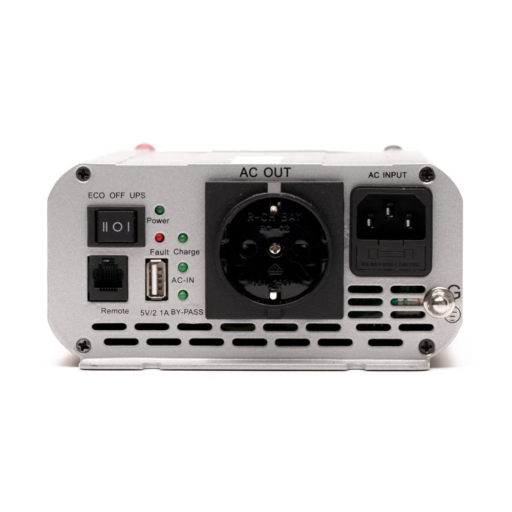 Инвертор NOQON NSC312 300W/12V Синусоидальный с зарядным устройством и функциями NVS и UPS, фото №5