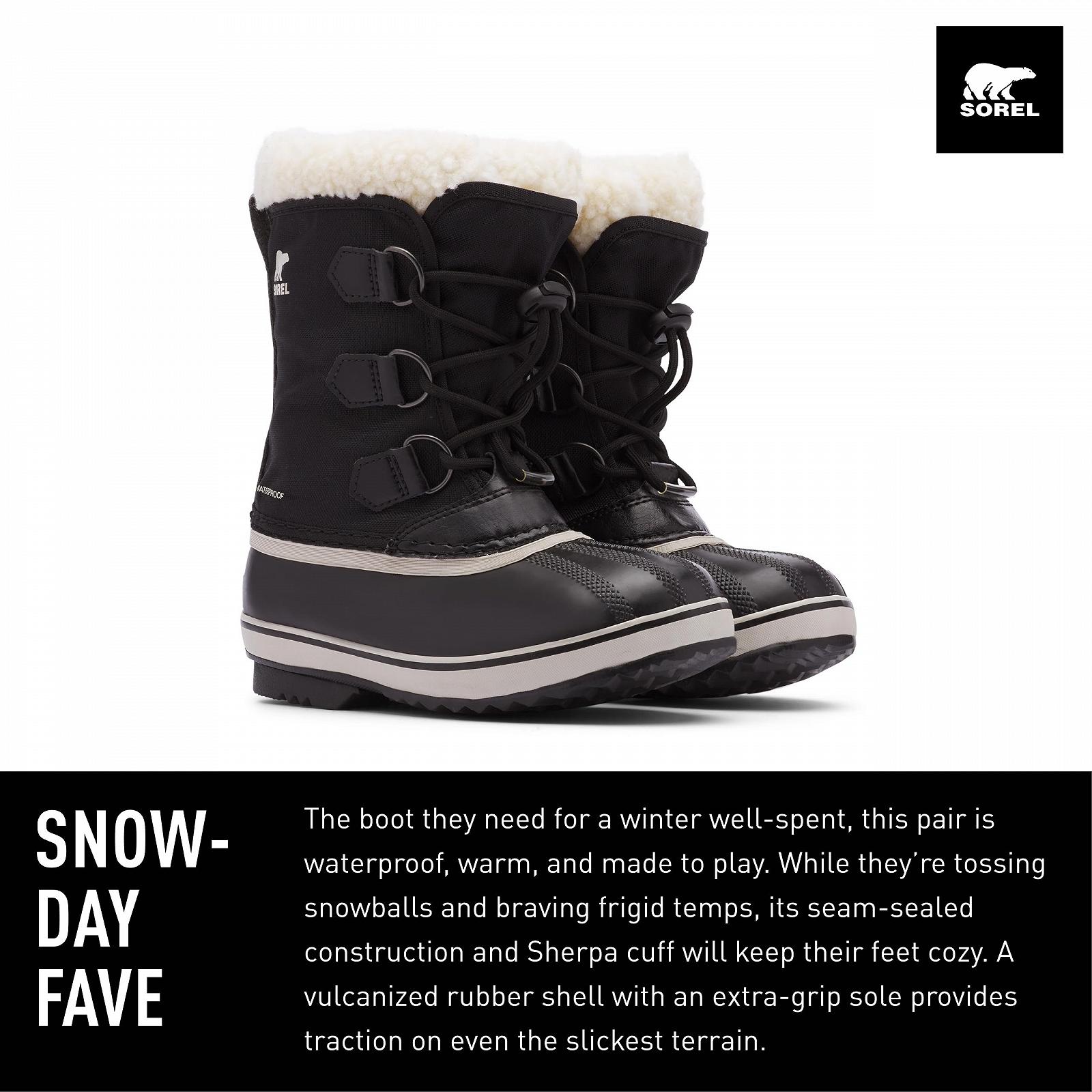 Зимние сапоги Sorel Kinder Yoot Pac Nylon Wp, фото №2