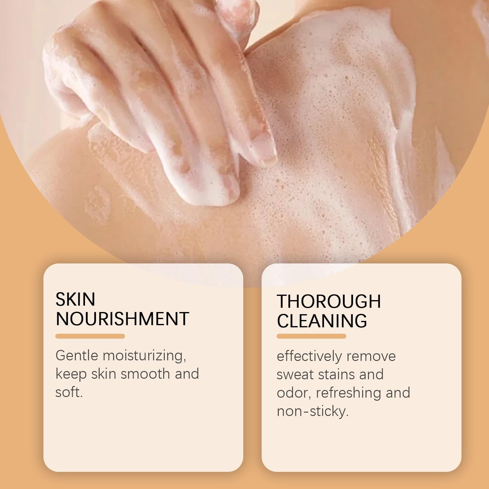 Гель для душу Kaki Anti Odour Deodorant Deep Cleansing and Moisturising, фото №3