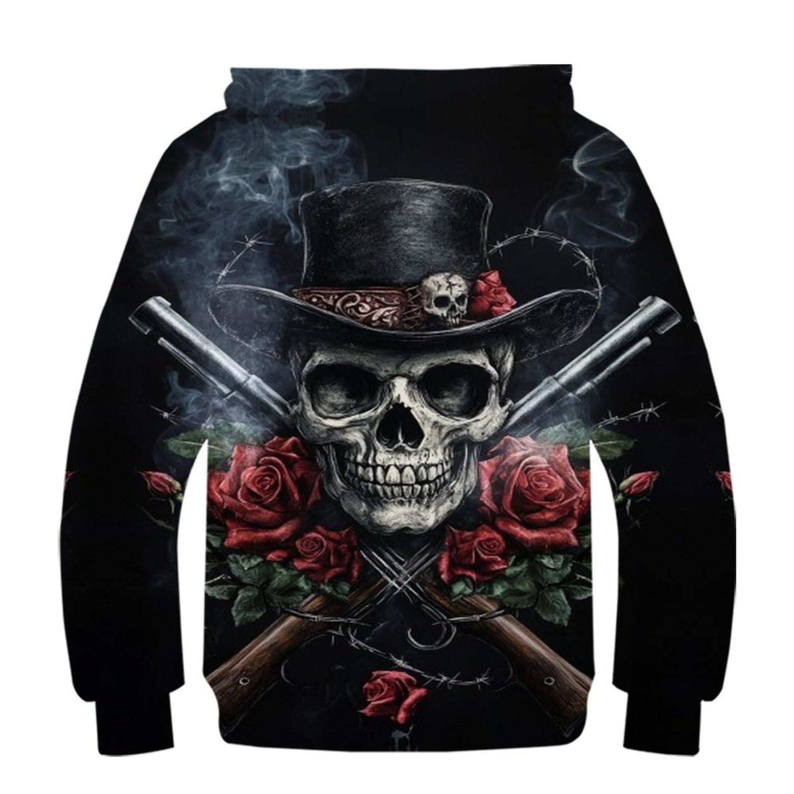 Худі KHHKJBVCE З 3D принтом скелета для підлітків і хлопчиків, фото №2