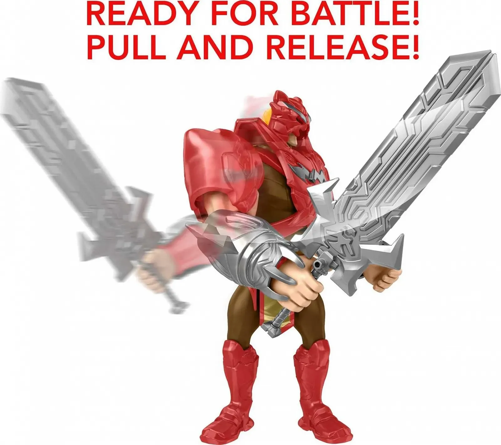 Екшн-фігурка Masters of the Universe Deluxe He-Man Power Attack 8.5 дюйма, фото №3